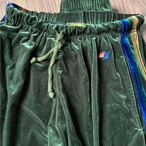 Aviator Nation CLASSIC VELVET SWEATPANTS